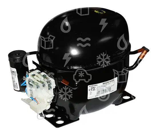 kompresor Embraco NEU6212GK, MBP - R404A, R507, 220 - 240 V, 50 Hz